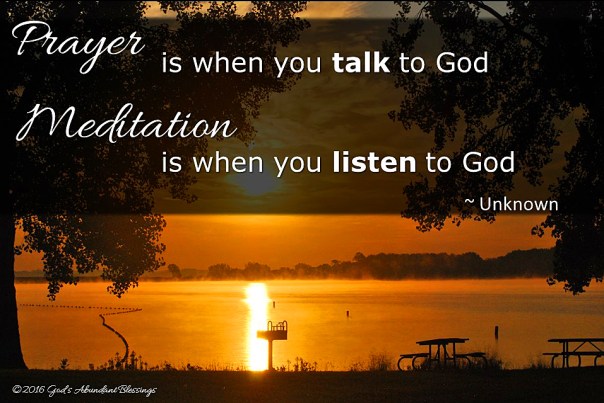 Prayer - Meditation quote sm